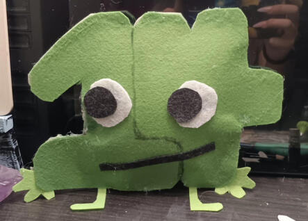 MY SON!!!!! my first handmade plushie